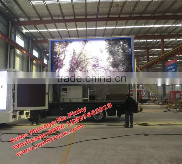 FOTON RGB Led Edge 2 Edge Display/RGB Advertising Mobile Display Screen on Truck photo-5