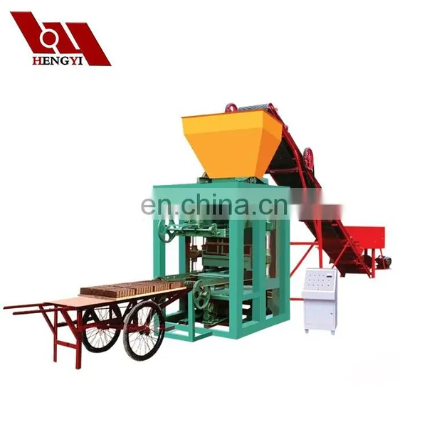 QT4-26 Brick Making Machine Usa/electric Block Making Machine/automatic Fly Ash Brick Plant photo-3