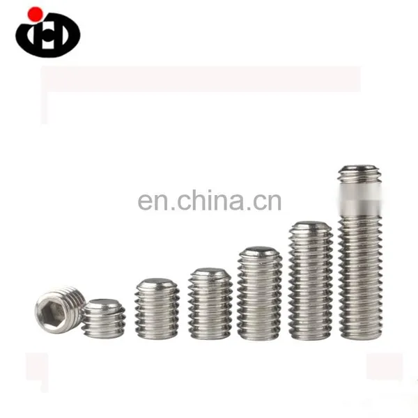High Tensile JINGHONG Flat Point DIN913 Hexagon Socket Set Screw photo-3
