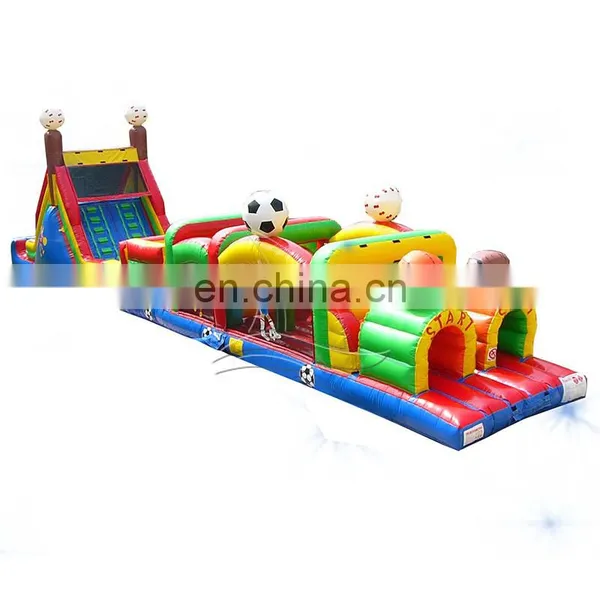Customized Cheap Outdoor Inflatable Obstacles Castle photo-5