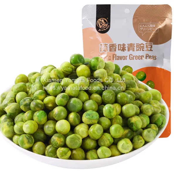 Oriental Snack Fried Green Peas Garlic Flavor