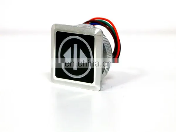 Blue Color Contactless Touchless Elevator Push Button photo-3