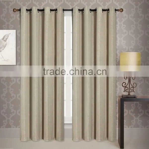 Knitted Elastic Fabric Curtain With Hooks photo-2