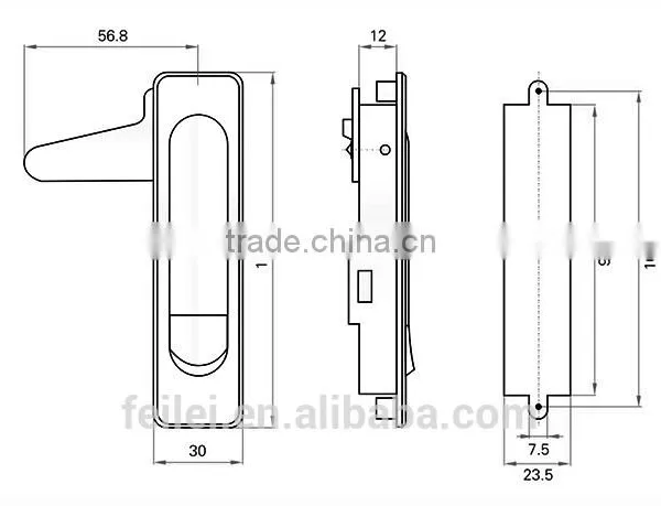 Cheap Prices!!! High Sercurity CE Certificated Plane Lock photo-5