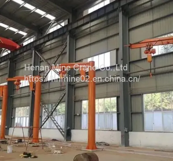 Pillar Column Type Jib Cantilever Slewing Crane Light Working Duty Equipment photo-4