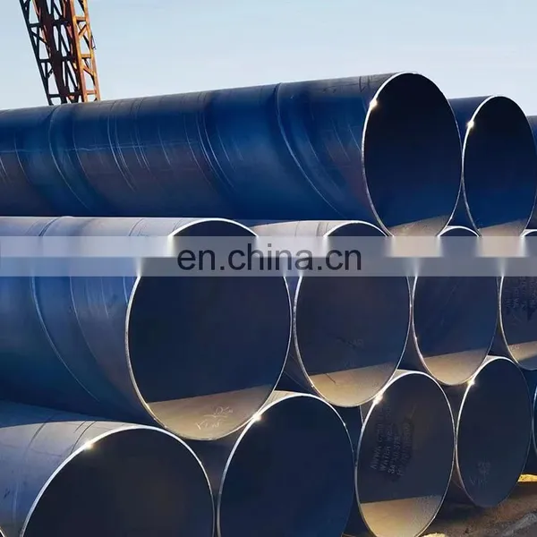Accept Customize Production Carbon Steel Spiral Welded Pipe Q235 SSAW Spiral Welded Tubes photo-5