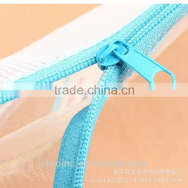2014 Pvc Plastic Bags With Zipper and Handle Steel Wire photo-4