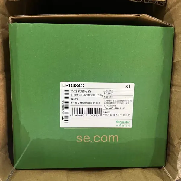 Schneider LRD484C Thermal Overload Relay 146-234A