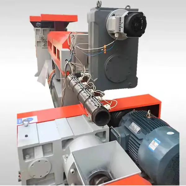 Two Stages TPE Plastic Flakes Recycling Machine, Two Stages TPE Flakes Pelletizer Machine photo-4