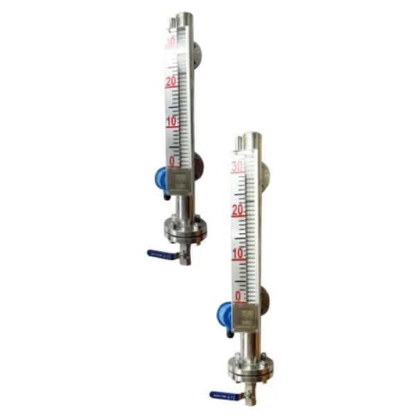 Custom Round Magnetic Float Level Meter Component for Industrial Use