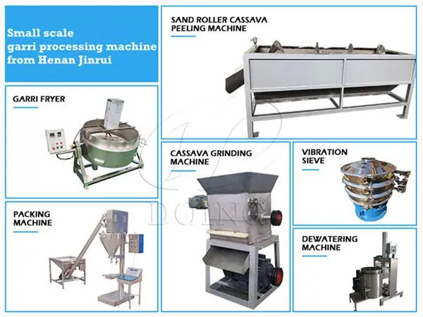 High Cost-Effective Cassava Garri Processing Machine Cassava Peeling Machine Grinder Pressing Machine Garri Fryer Garry Processing Plant photo-2