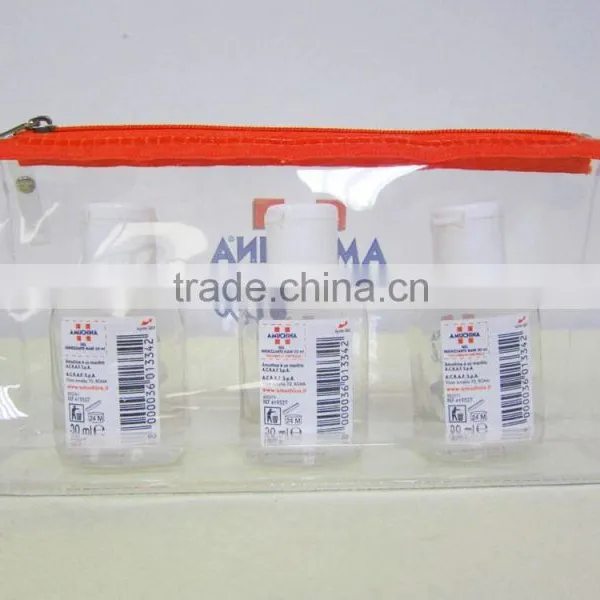 Pvc Zip Bag Organizer Bag Clear Pvc Bag