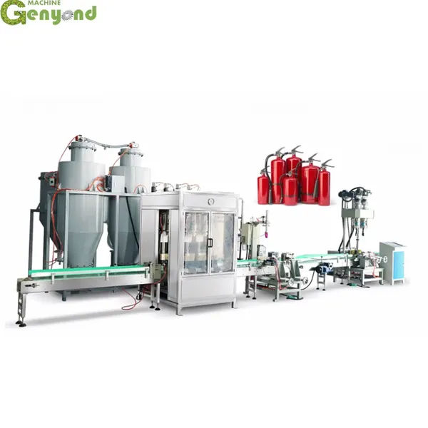 Genyond Automatic Spray, Fire Extinguisher Filling Machine Production Line