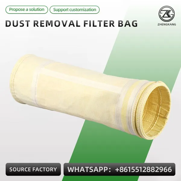 Industrial Dust Filter Bag PTFE Membrane Polyester Filter Bag For Dust Collector Low Emission High Filtration Precision photo-4