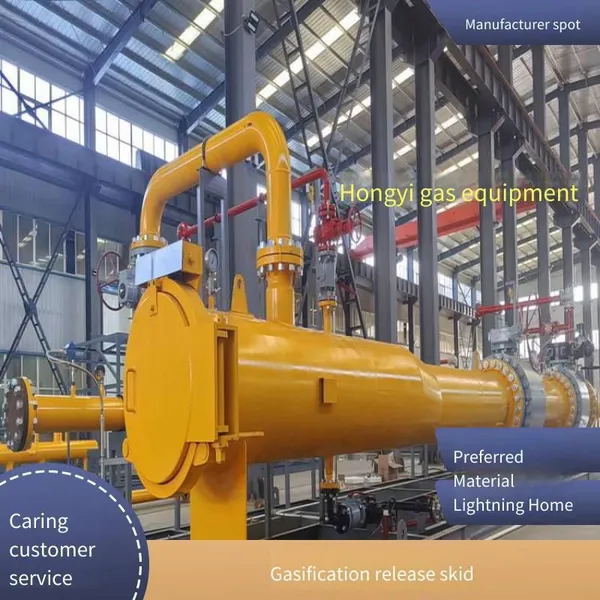 Rx1000/0.4c-m Gas Pressure Regulating and Metering Box, Pipeline Natural Gas Pressure Regulating Box, Pressure Regulating and Metering Cabinet With Inspection photo-4