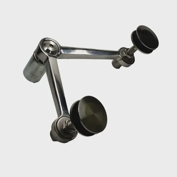 Professional Grade SS304 Spider Bracket 300mm 1 Way Arm Mirror Finish High Loading Capacity photo-2