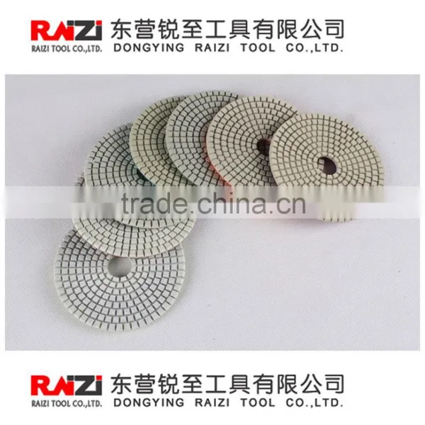 Premium Wet and Dry Polishing Pad White Resin photo-5