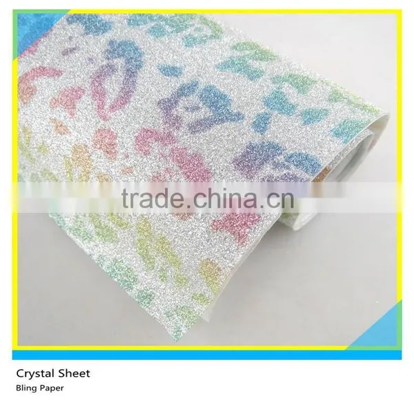 24*40 cm Clear Glue Base Adhesive Ceramic Sheets Blue Mix White photo-5