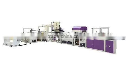 Fully Automatic HDPE Plastic Shopping Bag Cutting And Sealing Machine photo-4