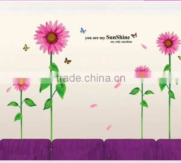 Love Flower Removable Vinyl Decal Wall Sticker Mural DIY Art Room Home Decor photo-3