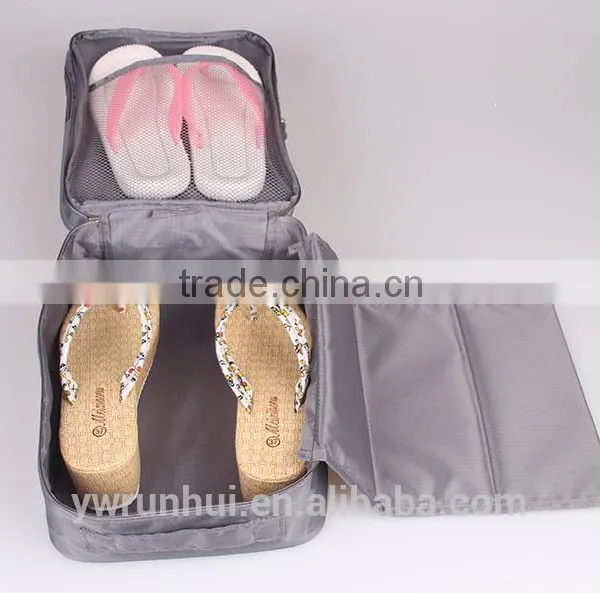 Portable Big Size Shoe Box With Mesh Fabric Cover photo-4
