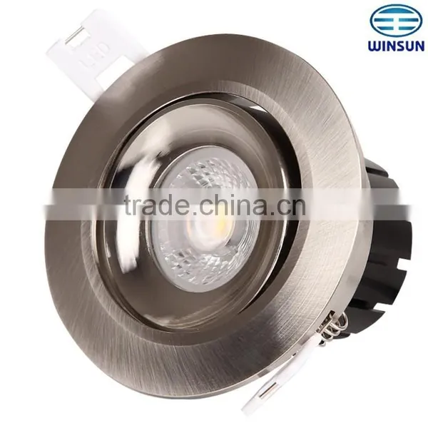 Chroming Color COB Ceiling Light 11W 2.5inch Dimmable photo-2