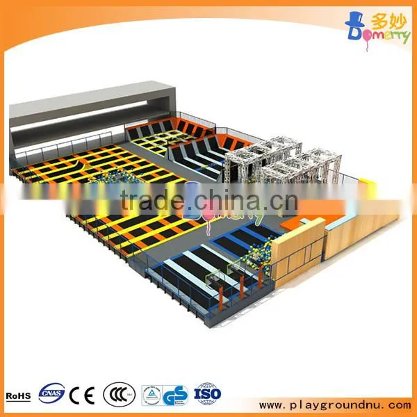 2016 CHINA Most Popular Design Indoor Trampoline Playground Equipment