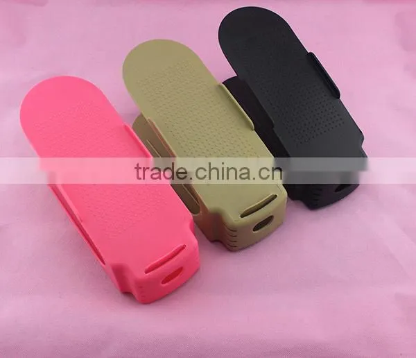 Double Layer Saving Space Plastic Shoe Rack photo-3