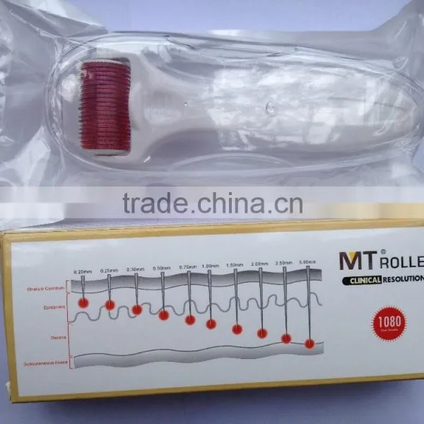 Skin Care Titanium 540 Micro Needles Skin Roller photo-5