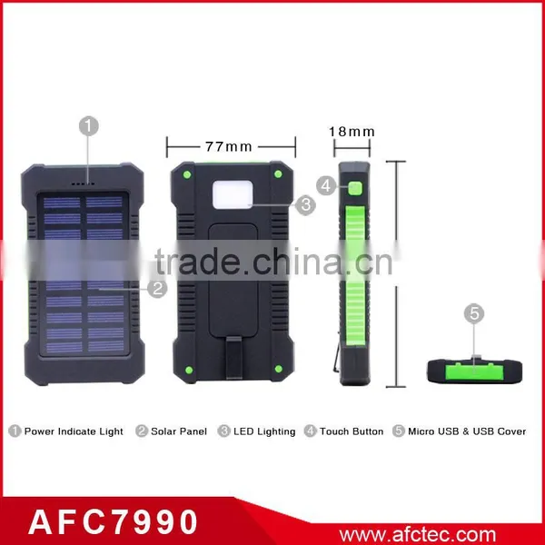 Wholeale High Capacity Outdoor Waterproof 8000mah Dual Usb Charger Power Bank for Vivo photo-6