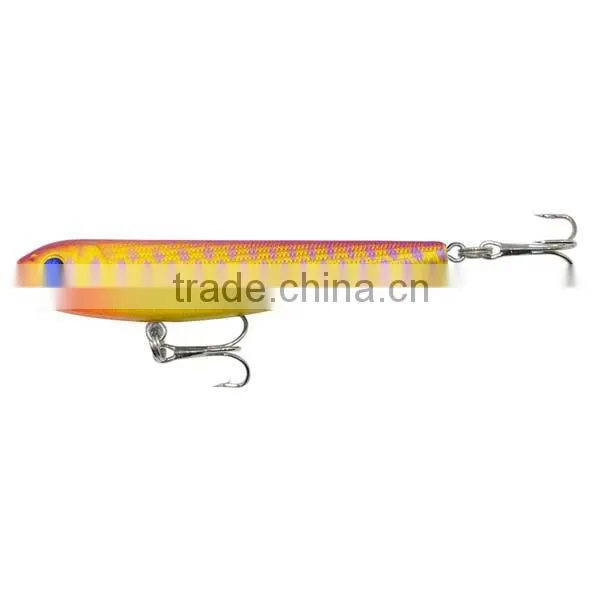 CH14QB1 High Quality Minnow Pencil Bait Bass Pike Hard Fishing Lure photo-3