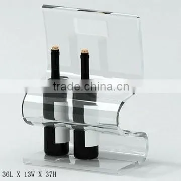 Wall-mounted Acrylic Wine Rack photo-6