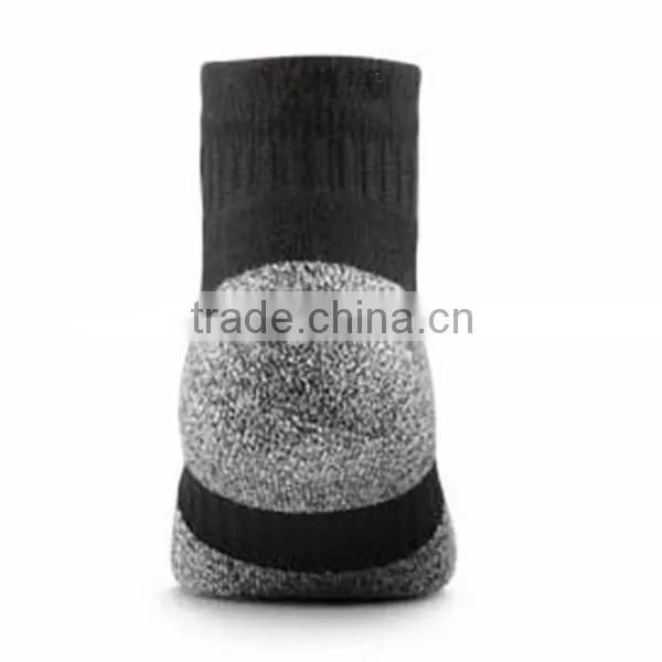 Unisex Black&white Custom Wholesale Diabetic Antibacterial Socks Quality Choice photo-5
