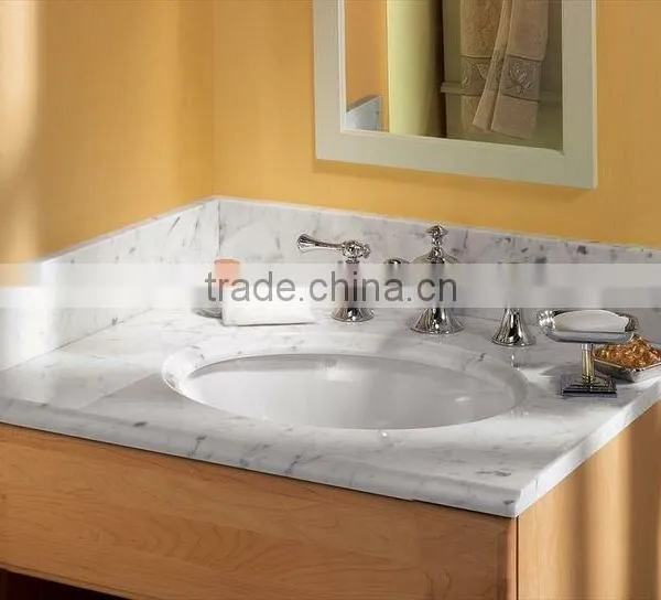 Italy White Cararra Vanity Tops photo-4
