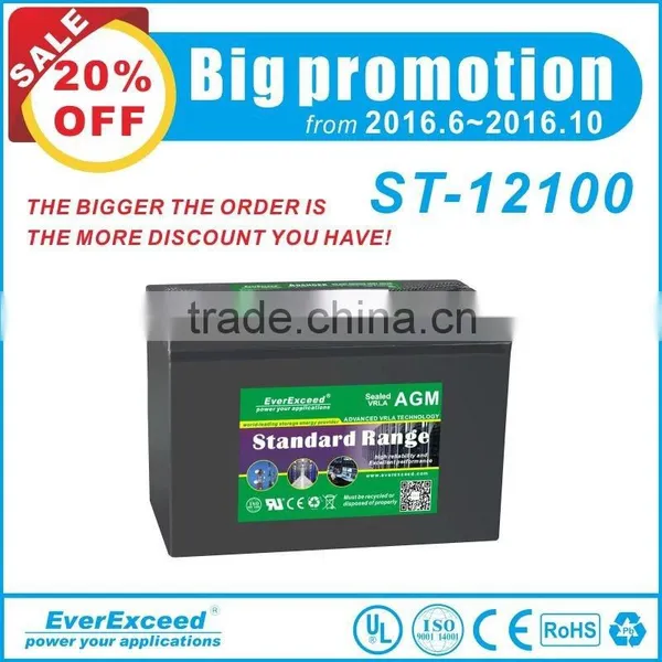 12v100ah Sealed Lead Acid Battery for UPS,Telecom