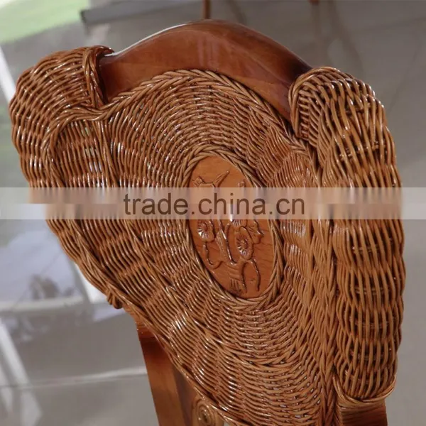 High Quality Antique French Cane Wooden Design Dining Room Chair photo-5