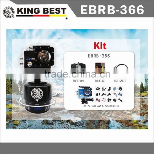 KING BEST 360 Degree Panorama Shooting Kit Sports DV Action Diving Sport dv Action Camera and Pan Kit photo-2
