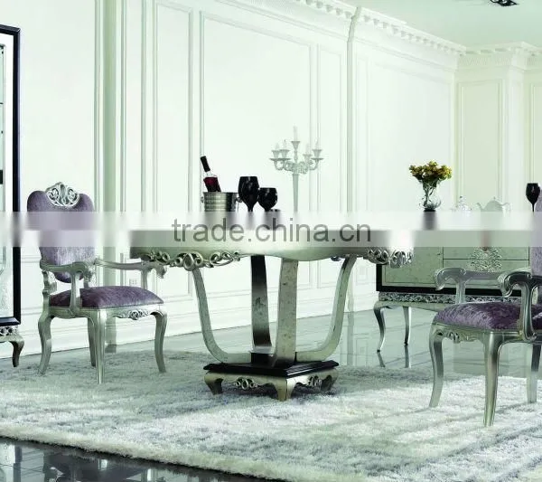 European Style Dining Room Set / Neoclassical Dining Room Furniture YZ-A7050a