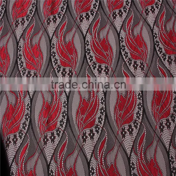 Good Quality Cotton Nylon Net Cord Lace Fabric With Scallop Edges for Garment photo-6