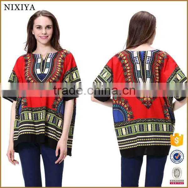 2016 Wholesale Red Color Clothes For Mother Tops