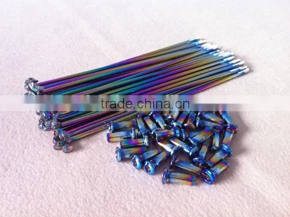Motorcycle Nipples and Spokes /stainless Steel Spokes and Nipples, Electrophoretic Plating photo-5