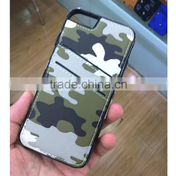 Hybrid PU Leather TPU Mobile Phone Case For Apple Iphone 6 6s Plus photo-5
