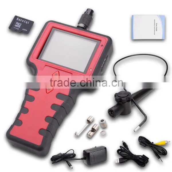 Recordable 3.5" 5.5mm Endoscope Borescope Zoom DVR 2 Way 180 Adjust 1m Video Industrial Inspection Camera photo-6