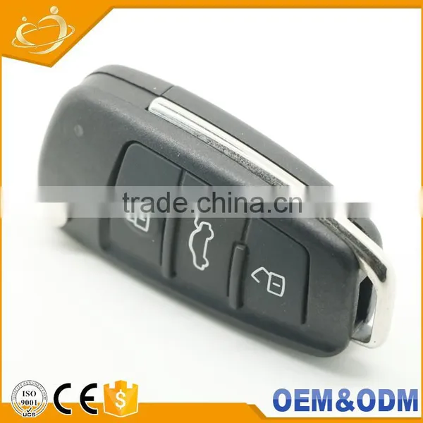 3 BUTTON FOLDING FLIP REMOTE KEY SHELL CASE FOB FOR AUDI A2 A3 A4 A6 A6L A8 TT photo-4