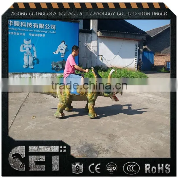 Amusement Dinosaur Ride for Sale Animatronic Walking Dinosaur Rides Animatronic Dinosaur for Riding