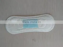 Disposable Lady New Shape Ultra Sanitary Mini Pad Without Wing,not Reusable,women Sanitary Napkin ,160mm,COTTON PANTY LINER photo-2