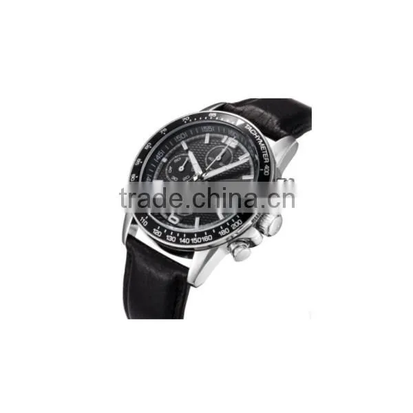 Tachymeter Aluminous Bezel Stainless Steel Case Back Watch for Men photo-2