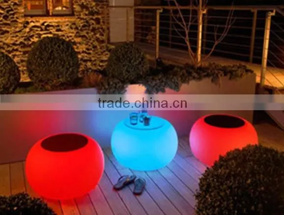 Remote Control Color Changing Led Outdoor Football Table Led Bedroom Funiture Bar Table photo-5