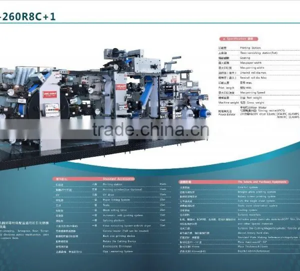 5 Color Roll to Roll Label Printing Machine From Dongguan photo-4
