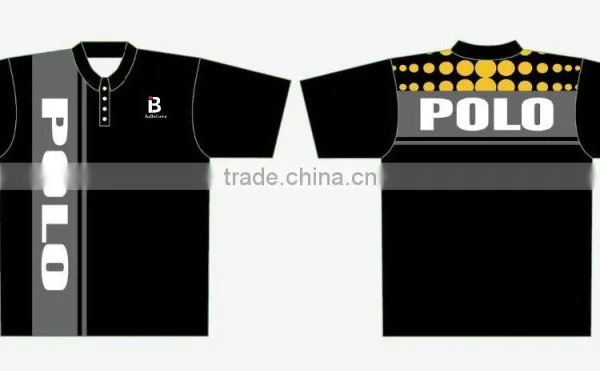 Custom HOT Design Pique Sublimated Royal Blue Polo Shirt photo-3